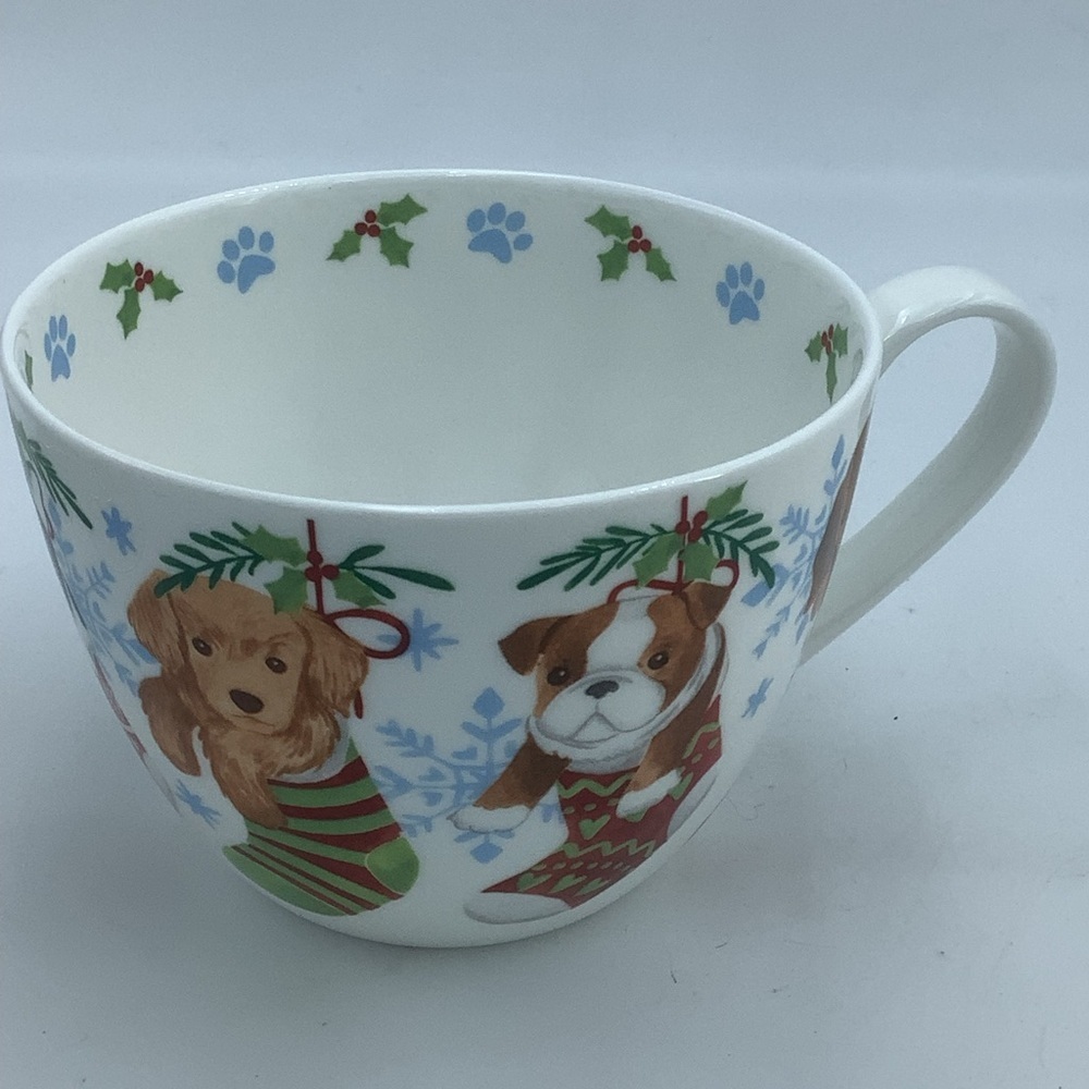 New Portobello by Design Christmas Dogs Mug